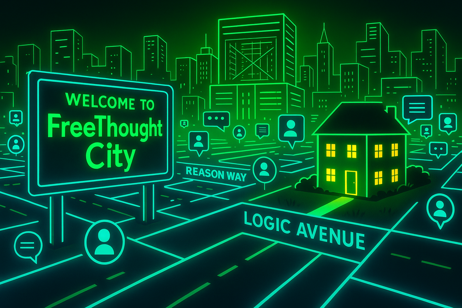 FreeThought City Project artwork